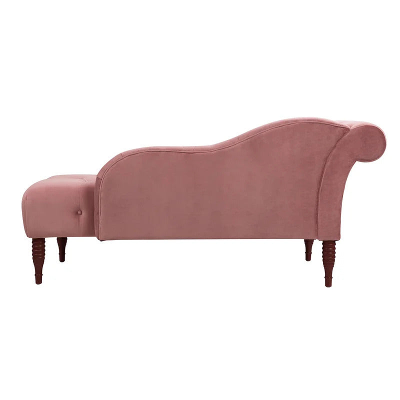 Tufted Chaise: Dino Tufted Right-Arm Chaise Lounge