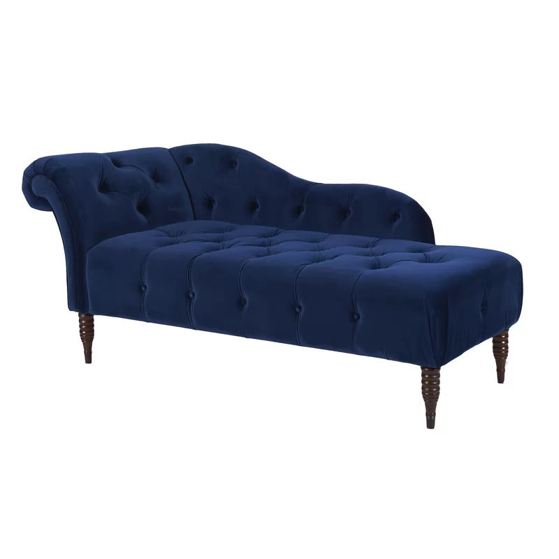 Tufted Chaise: Dino Tufted Right-Arm Chaise Lounge