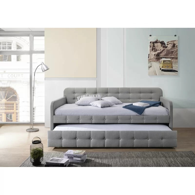 Trundle Bed: Twin Daybed with Trundle Bed