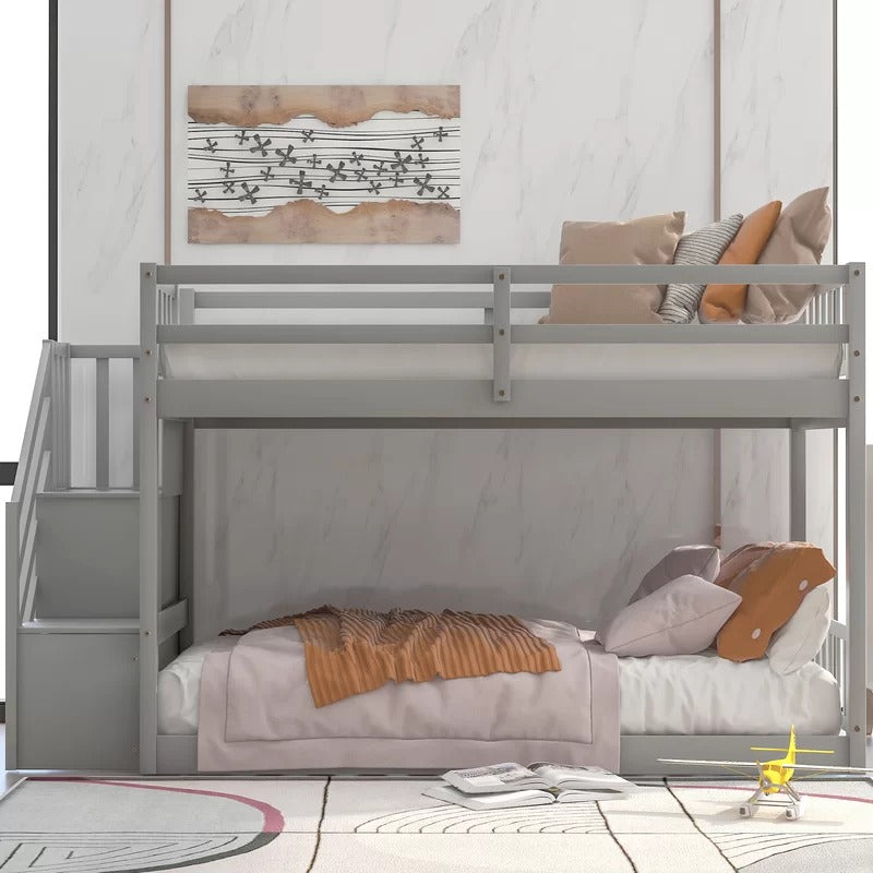 Bunk Bed: Twin Over Twin Standard Bunk Bed
