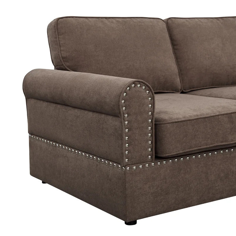 U Shape Sofa Set : 161" Wide Modular Corner Sectional