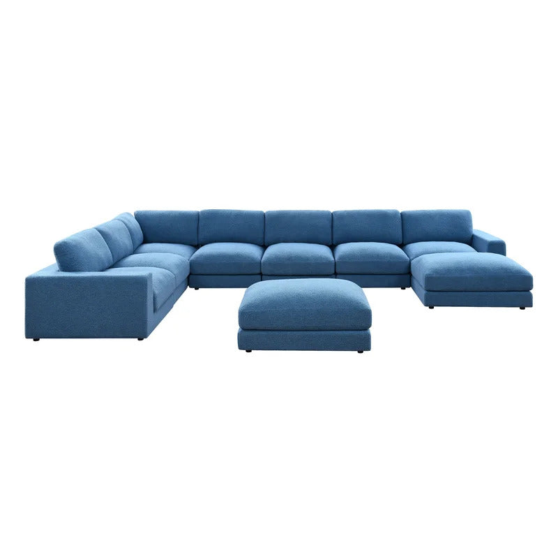 U Shape Sofa Set : 176'' Wide Reversible Corner Sectional