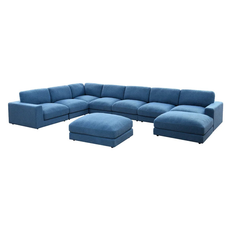 U Shape Sofa Set : 176'' Wide Reversible Corner Sectional