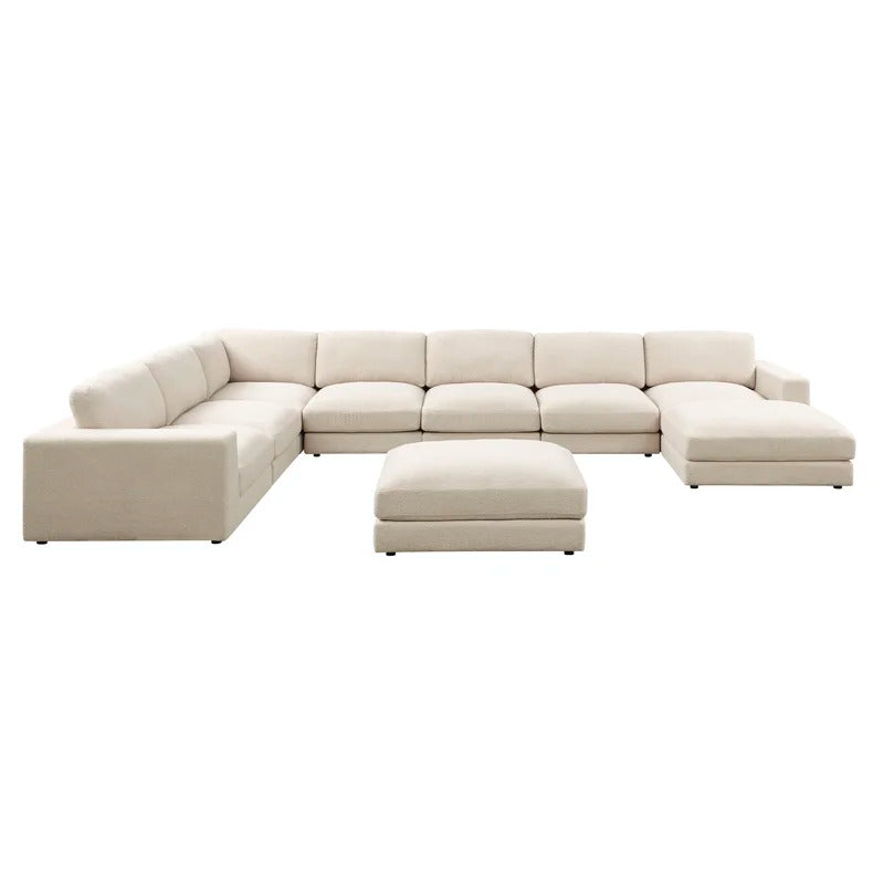 U Shape Sofa Set : 176'' Wide Reversible Corner Sectional