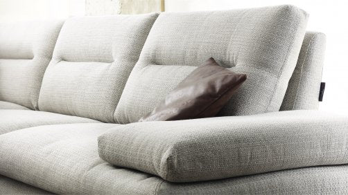 U Shape Sofa Set Italian Hardwood Sectional Sofa, Standard, Grey