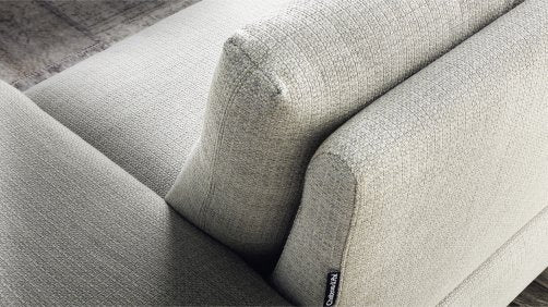 U Shape Sofa Set Italian Hardwood Sectional Sofa, Standard, Grey