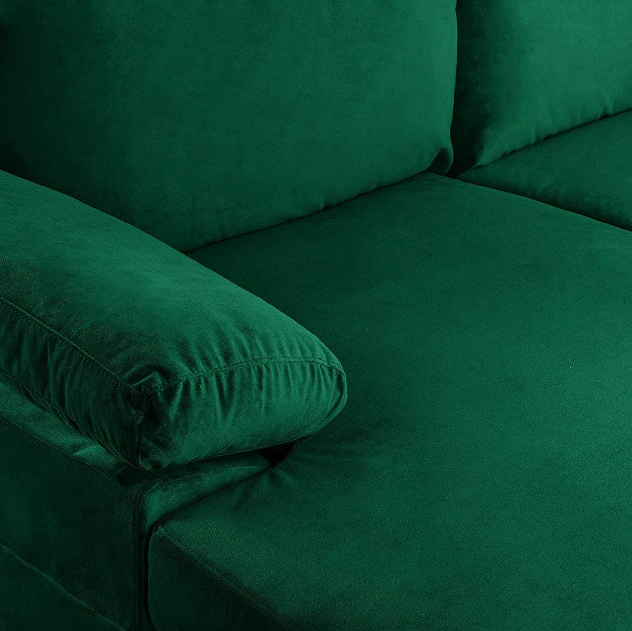 U Shape Sofa Set: Large Fabric U Shape Sofa Set