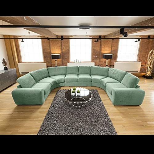 U Shape Sofa Set: Luxury Ultra Contemporary Sectional Sofa Set