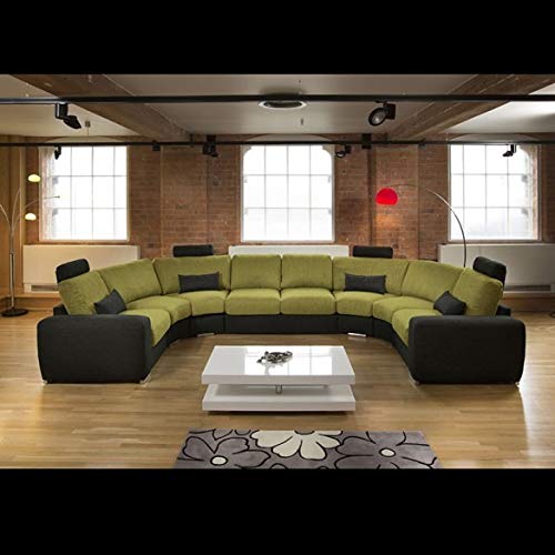 U Shape Sofa Set: Luxury Ultra Contemporary Sectional Sofa Set