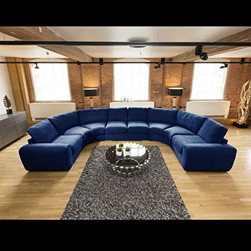 U Shape Sofa Set: Luxury Ultra Contemporary Sectional Sofa Set