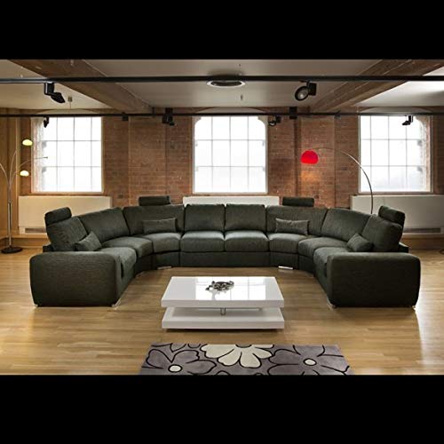 U Shape Sofa Set: Luxury Ultra Contemporary Sectional Sofa Set