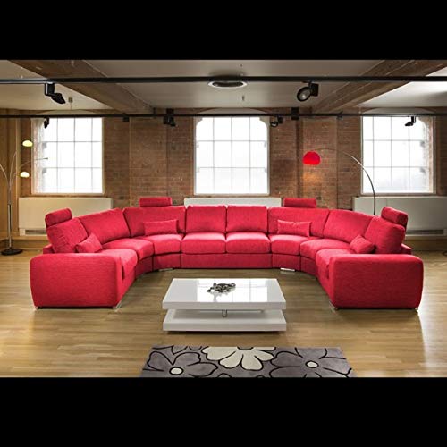 U Shape Sofa Set: Luxury Ultra Contemporary Sectional Sofa Set