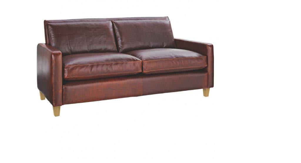 2 Seater Sofa :- Leatherette Sofa Set (Ultra Brown)