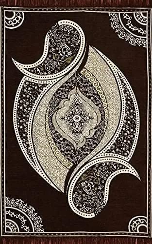 Carpets: Velvet Touch Abstract Chenille Velvet Carpet