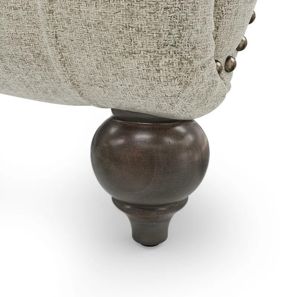 Lounge Chair: Rexony Tufted Armless Reclining Chaise Lounge