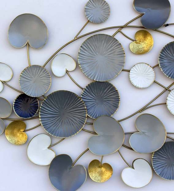 Wall Art: Grey Iron Abstract Wall Art