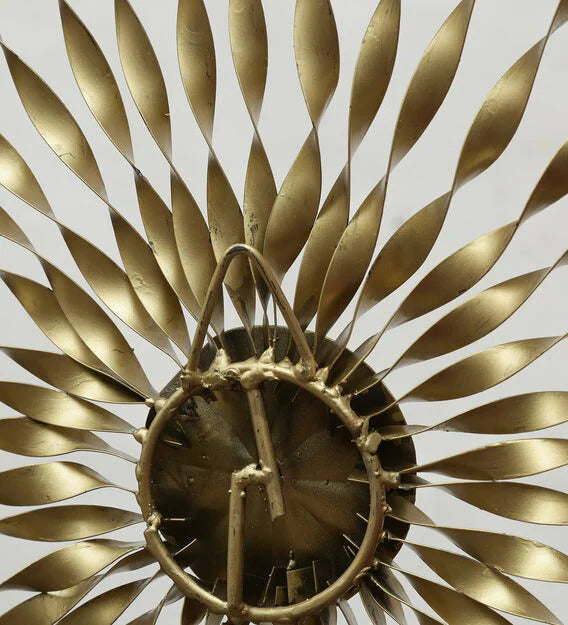 Wall Art: Iron Abstract Wall Art In Gold