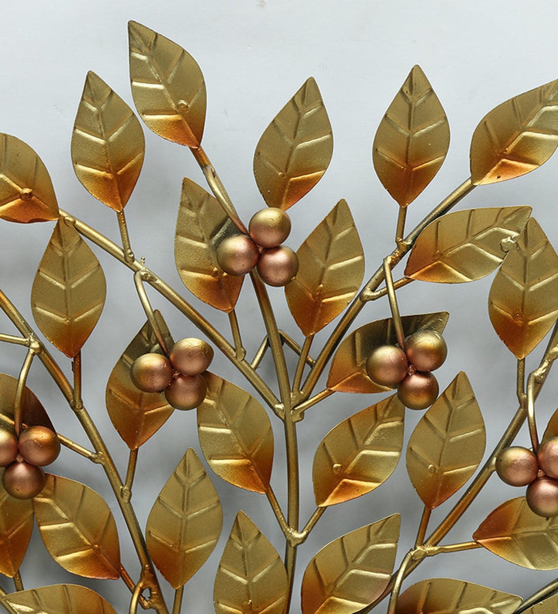 Wall Art: Iron Decorative Tree Wall Art In Gold