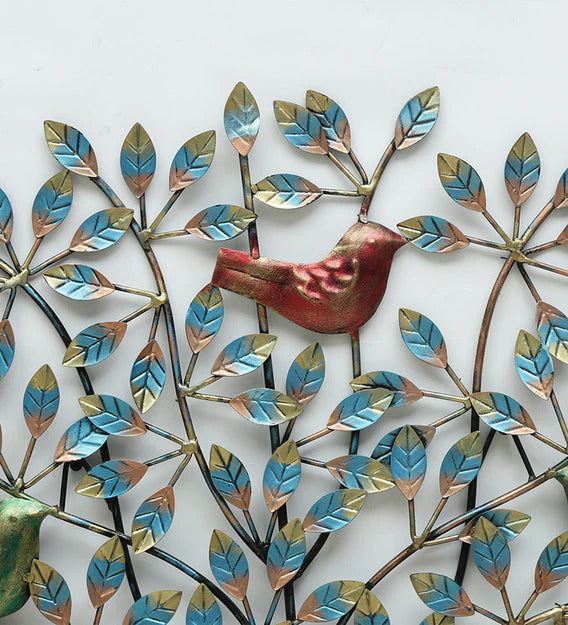 Wall Art: Iron Decorative Tree Wall Art In Gold
