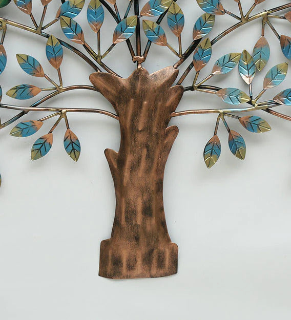 Wall Art: Iron Decorative Tree Wall Art In Gold