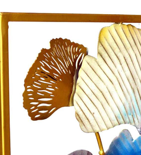 Wall Art: Iron Iris Frame Wall Art