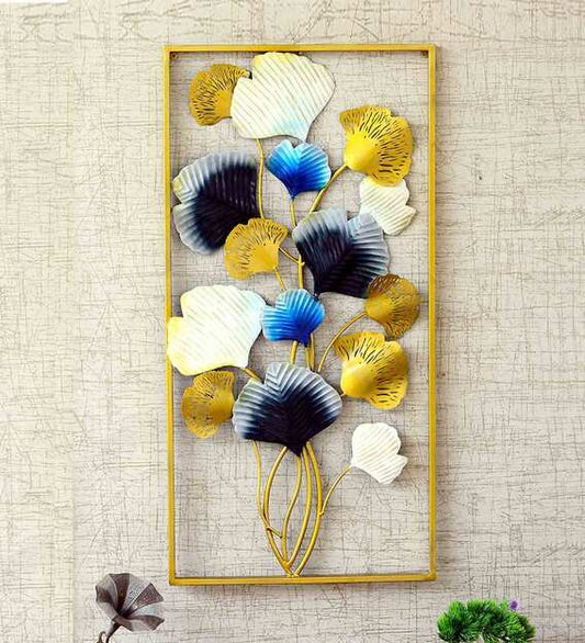 Wall Art: Iron Iris Frame Wall Art