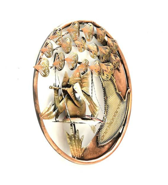 Wall Art: Iron Lord Ganesha Wall Art