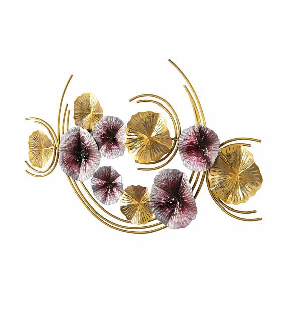 Wall Art: Multicolor Iron Abstract Wall Art