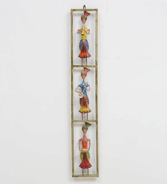 Wall Art : Wall Art Multicolour Metal Decorative Wall Art