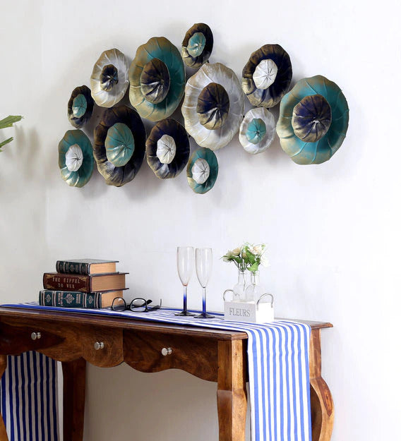 Wall Art: Wrought Iron Abstract Wall Art