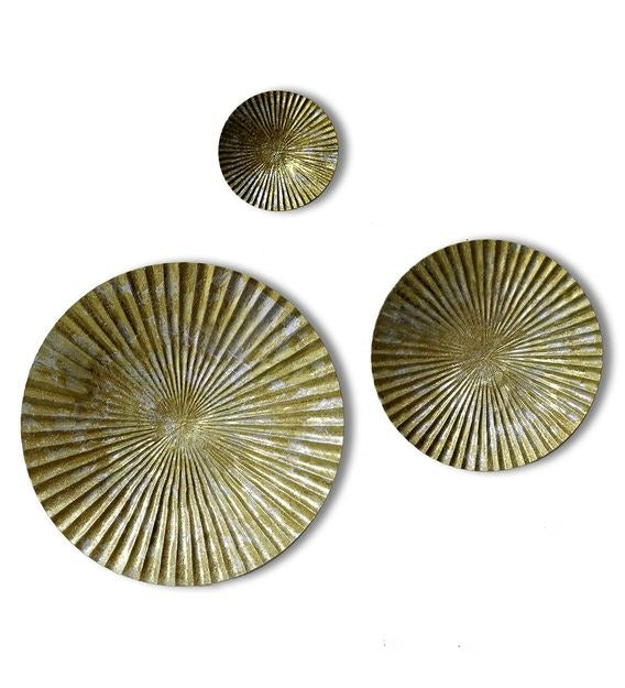 Wall Art Wrought Iron Abstract Wall Art In Gold