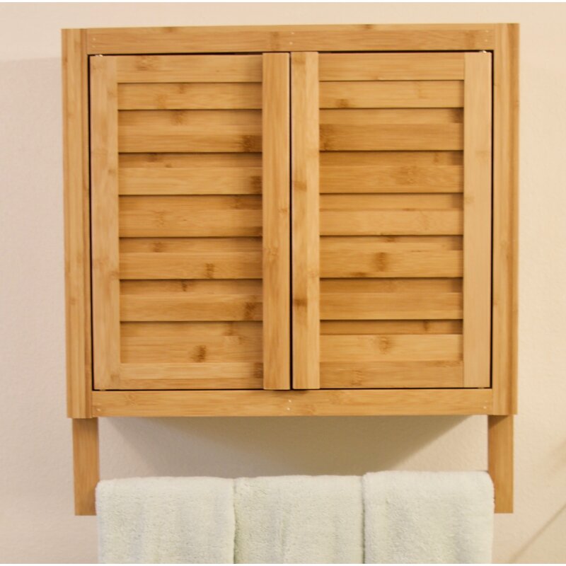 Wall Cabinets: 20.5'' W x 22.4'' H x 8.5'' D Solid Wood Wall Mounted Cabinet