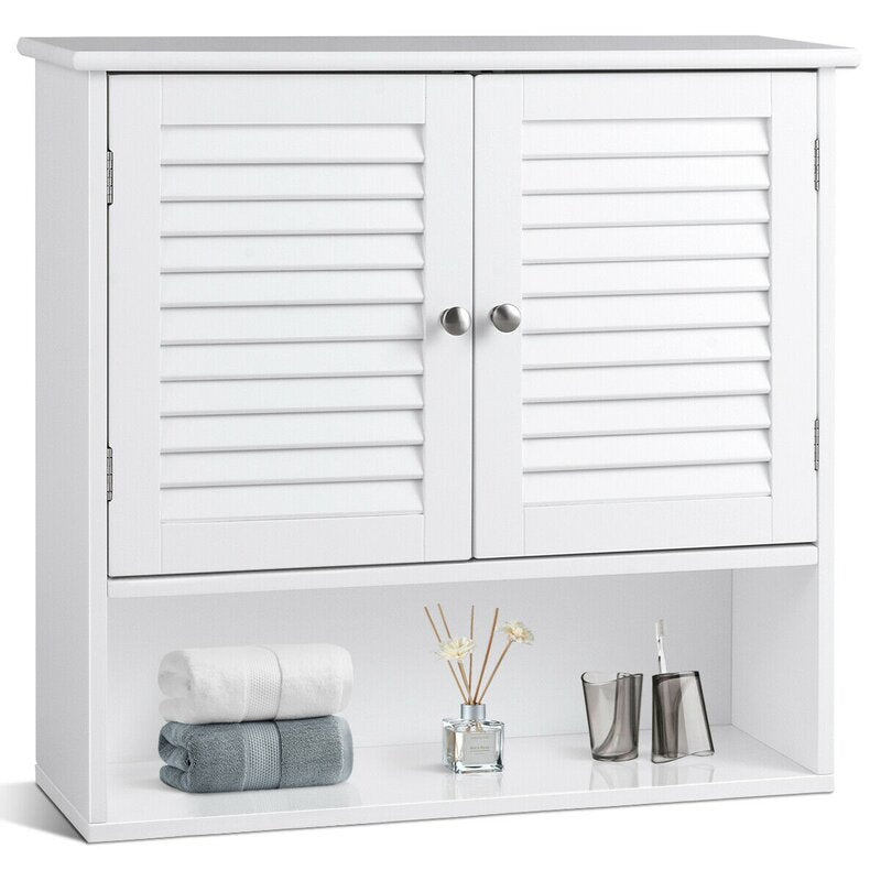 Wall Cabinets: 26'' W x 25'' H x 8.5'' D Wall Mounted Cabinet
