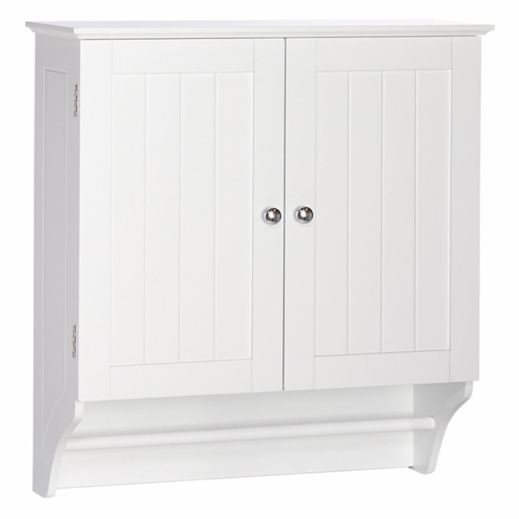 Wall Cabinets: 2 Door Bathroom Wall Cabinet