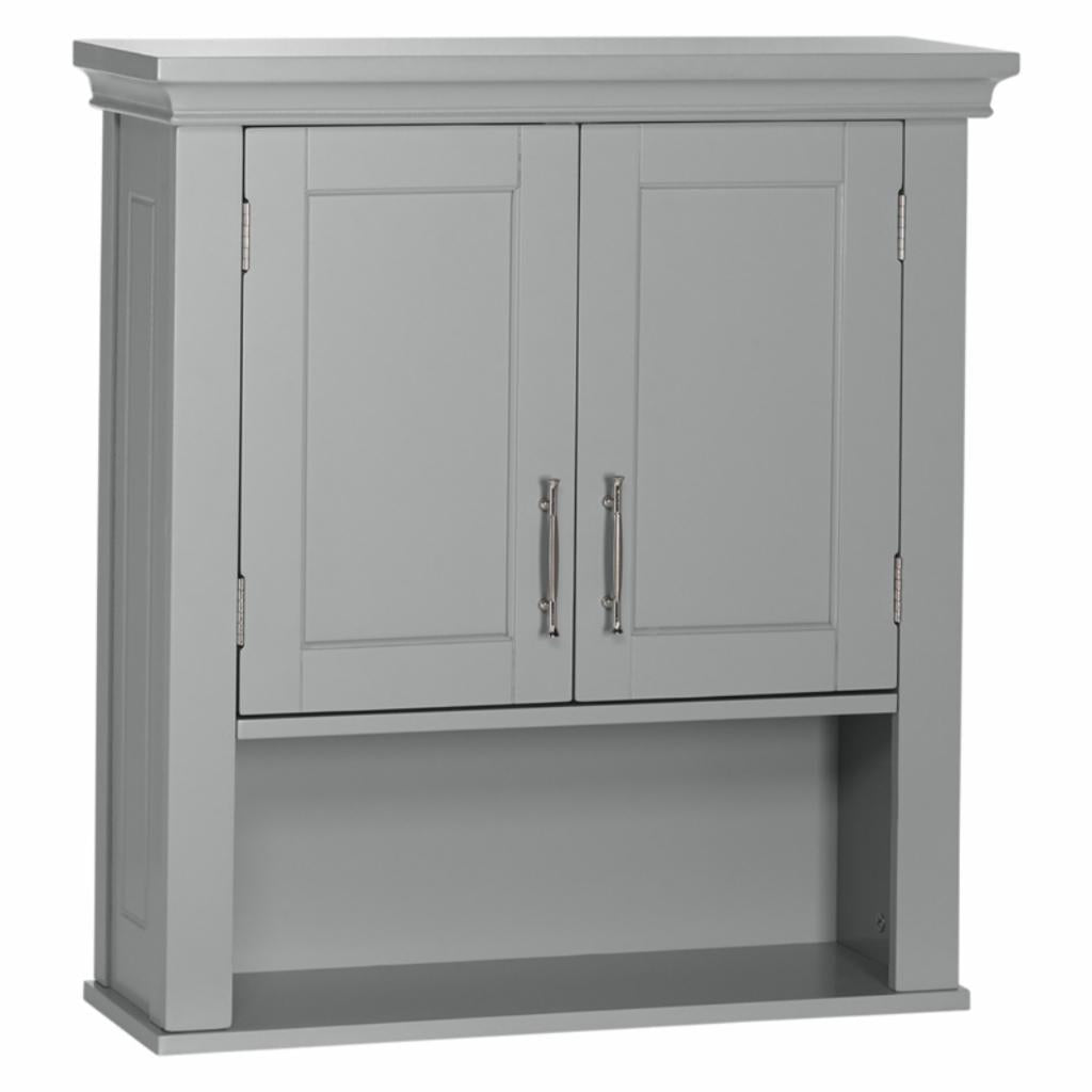 Wall Cabinets: 2 Door Bathroom Wall Cabinet