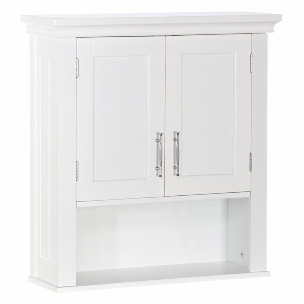 Wall Cabinets: 2 Door Bathroom Wall Cabinet