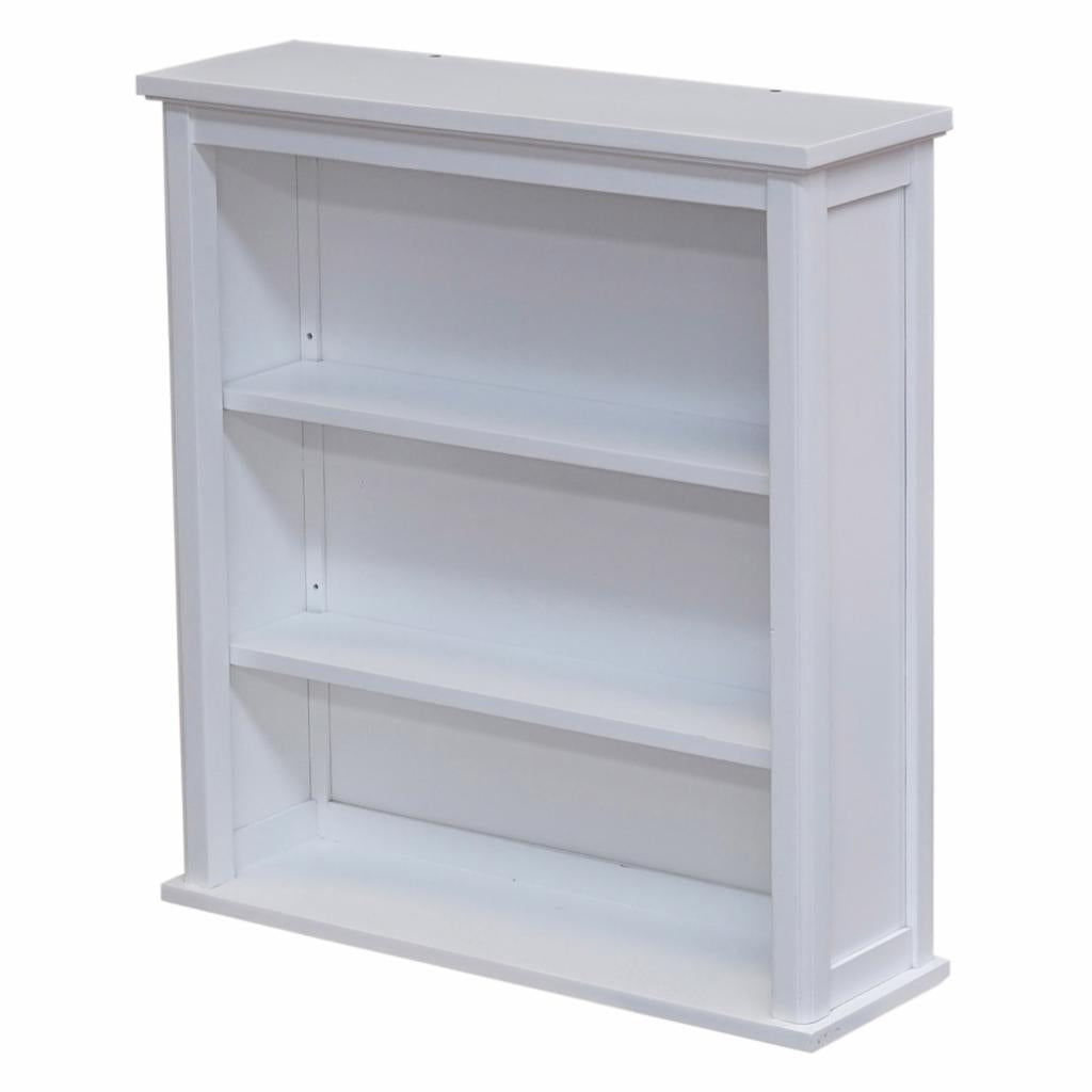 Wall Cabinets: 3 Shelf Wall Mounted Bathroom Wall Cabinet