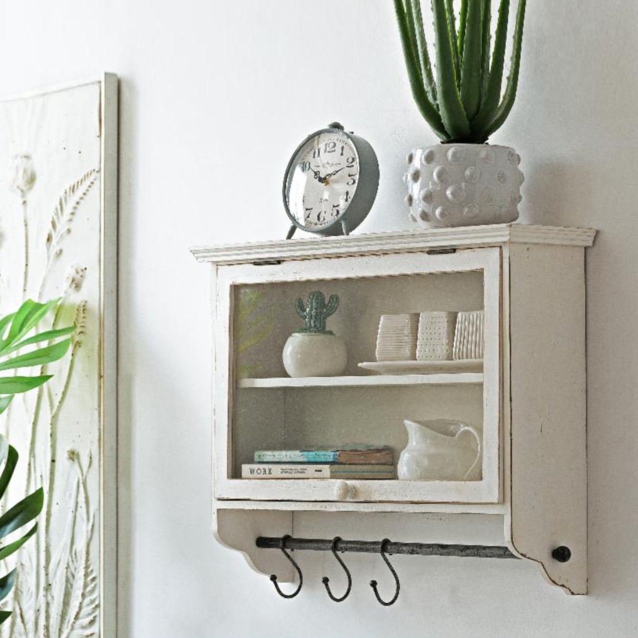 Wall Cabinets Wall Cabinet with Hooks
