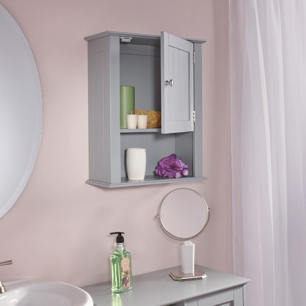 Wall Cabinets: Wall Cabinet with One Door & Shelves