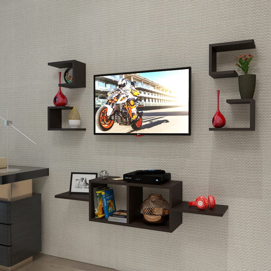 Wall Mount TV Unit: Set Top Box Stand And TV Unit Stand