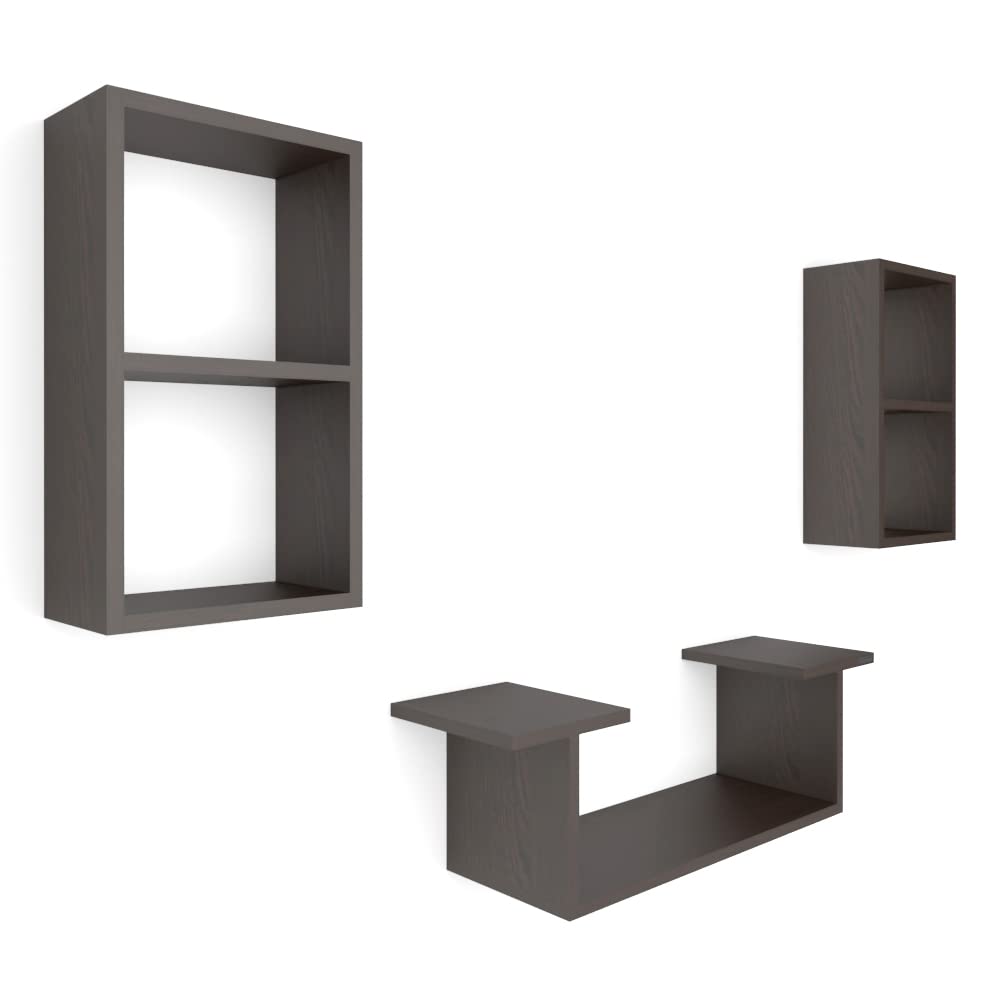 Wall Mount TV Unit: Wall Shelves Display Rack For Living Room