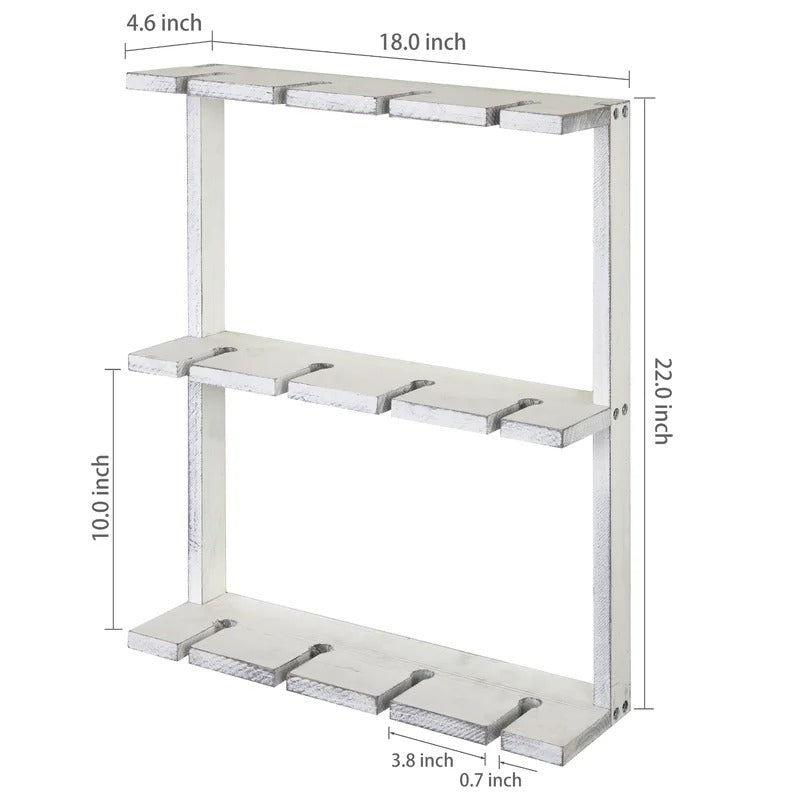 Display Unit: Wall Mounted Wine Glass Holder