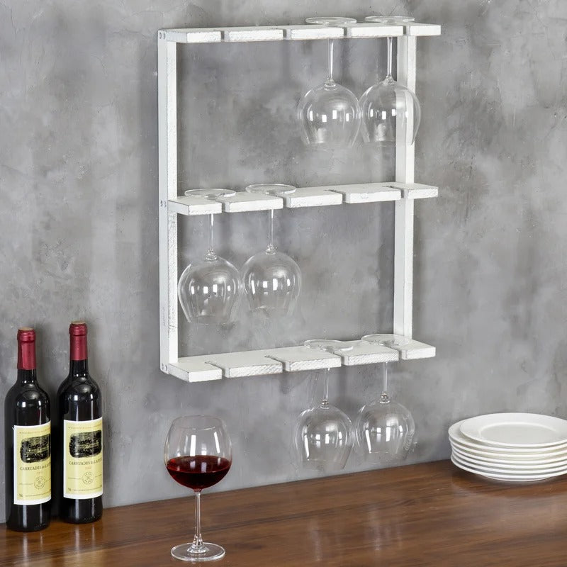 Display Unit: Wall Mounted Wine Glass Holder