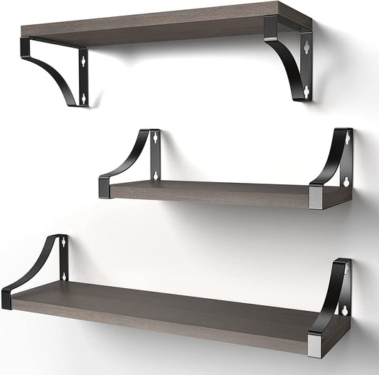 Wall Shelves: Decoration Wall, Brown