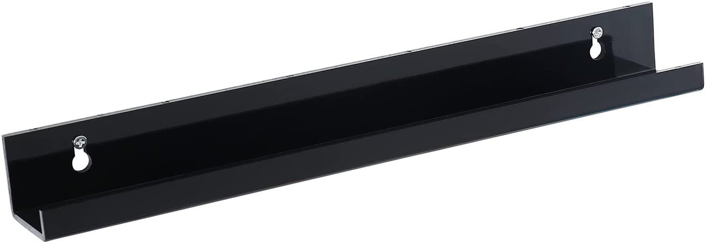Wall Shelves Modern Picture Ledge Display Toy Storage Wall Shelf,Black