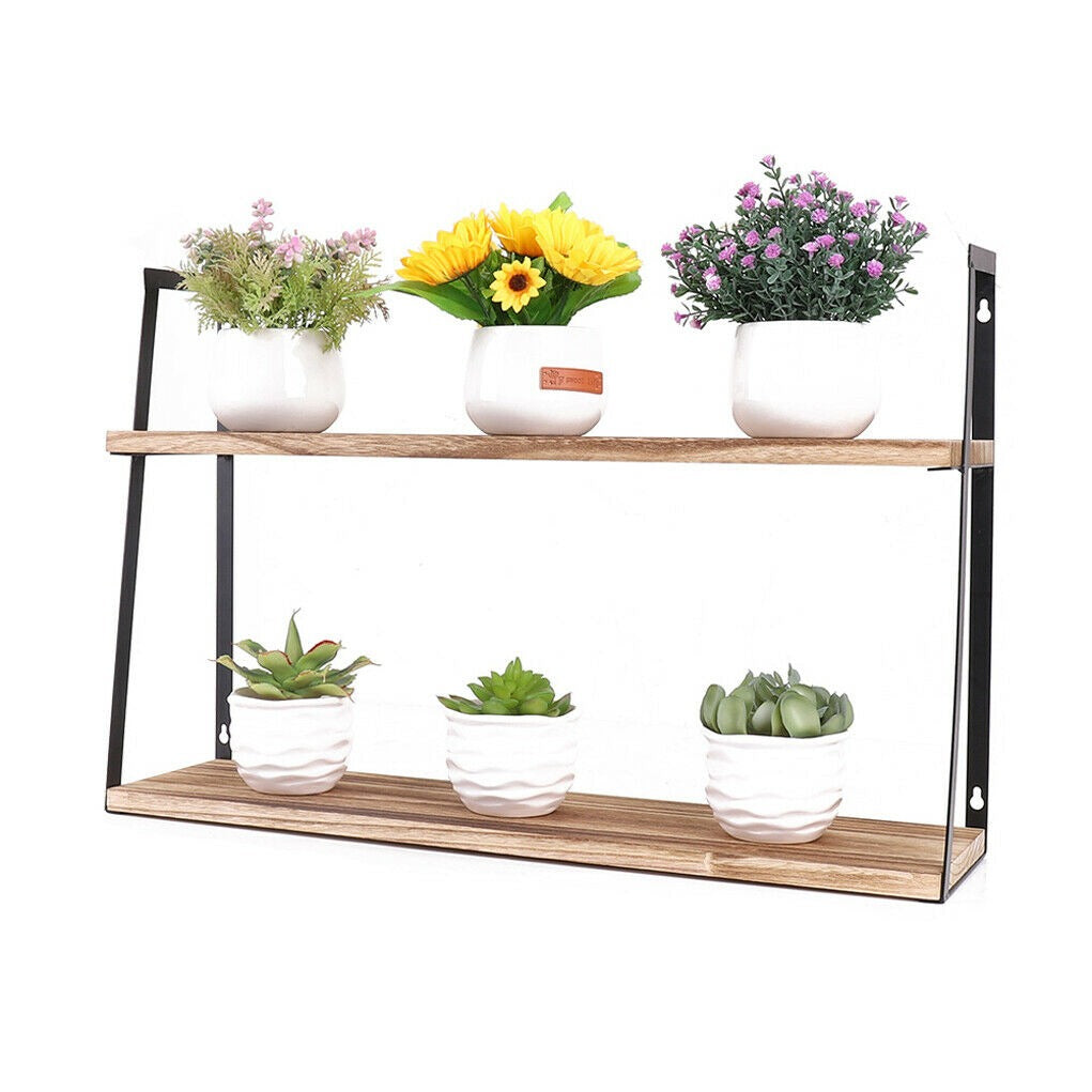 Wall ShelvesWood Shelf for Display, Books, Storage & Decor - for Bathroom, Office, Living Room, Laundry, Kitchen (Antiqued Silver)