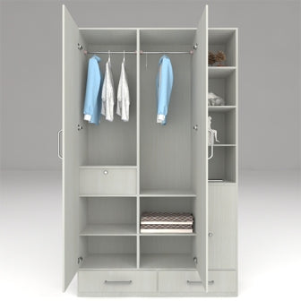 Wardrobe : 2 Door Wardrobe (In Sclera Finish)