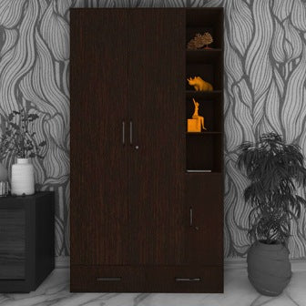 Wardrobe 2 Door Wardrobe  (In Wenge Finish)