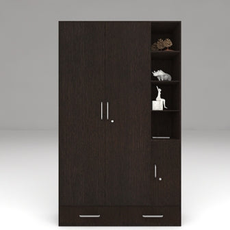 Wardrobe 2 Door Wardrobe  (In Wenge Finish)