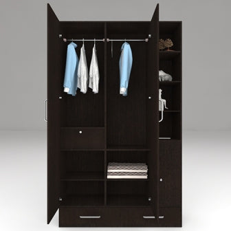 Wardrobe 2 Door Wardrobe  (In Wenge Finish)